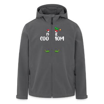 I’m The Cool Mom Elf Chemise Assortie Famille - Veste softshell homme en polyester recyclé Stanley/Stella - charbon - Devant - AI Model Male 185 light (185cm)