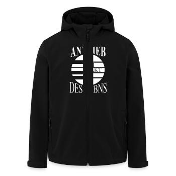 Piano Musiker Antrieb Takt Des Lebens Klavier - Recycelte Männer Softshell-Jacke von Stanley/Stella - Schwarz - Vorne - AI Model Male 185 light (185cm)