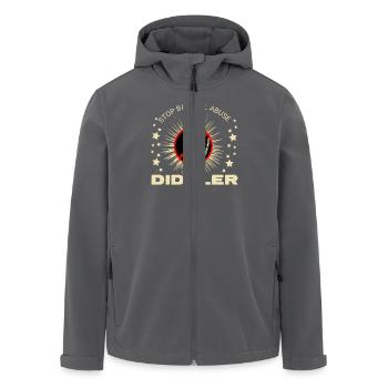Diddler - Recycelte Männer Softshell-Jacke von Stanley/Stella - Anthrazit - Vorne - AI Model Male 185 light (185cm)