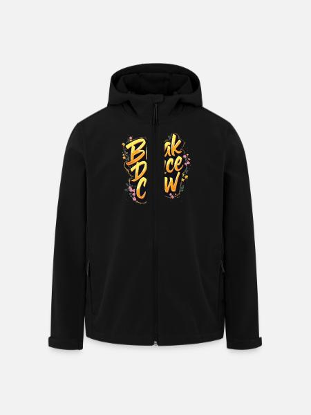 Breakdance Crew Breakdance Breakdancing Breakdance - Veste softshell homme en polyester recyclé Stanley/Stella - noir