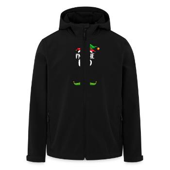 I'm The Dad Elf Shirt Matching Family Christmas - Recycelte Männer Softshell-Jacke von Stanley/Stella - Schwarz - Vorne - AI Model Male 185 light (185cm)