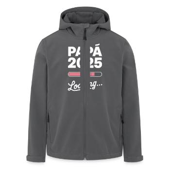 Neues Papa-Geschenk 2025 Loading - Recycelte Männer Softshell-Jacke von Stanley/Stella - Anthrazit - Vorne - AI Model Male 185 light (185cm)