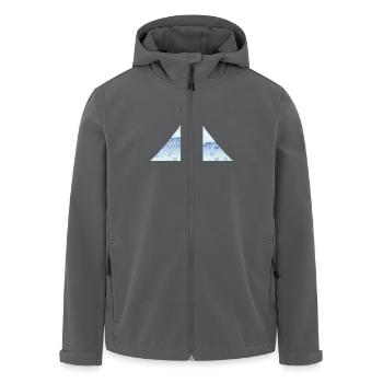 Ski d’hiver Aventure Design Ski d’hiver - Veste softshell homme en polyester recyclé Stanley/Stella - charbon - Devant - AI Model Male 185 light (185cm)