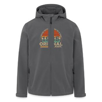 1935 Vintage Retro Geburtstagsgeschenk - Recycelte Männer Softshell-Jacke von Stanley/Stella - Anthrazit - Vorne - AI Model Male 185 light (185cm)