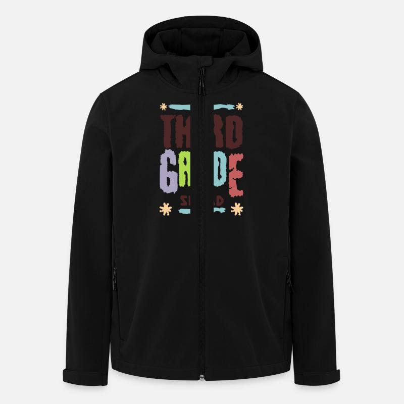 Squad third grade school - Men’s Recycled Softshell Jacket by Stanley/Stella - black