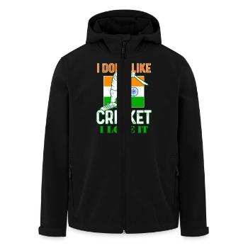 Je n’aime pas le cricket Drôle de fans de cricket indien - Veste softshell homme en polyester recyclé Stanley/Stella - noir - Devant - AI Model Male 185 light (185cm)