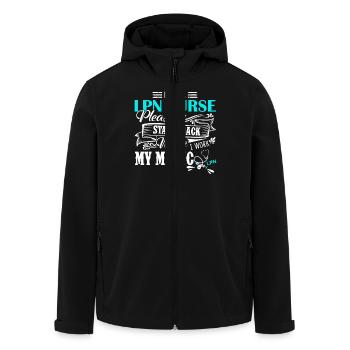 LPN Nurse I Am A LPN Nurse - Men’s Recycled Softshell Jacket by Stanley/Stella - black - Front - AI Model Male 185 light (185cm)