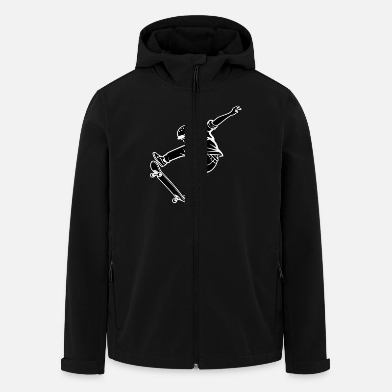 STRIKING - Men’s Recycled Softshell Jacket by Stanley/Stella - black