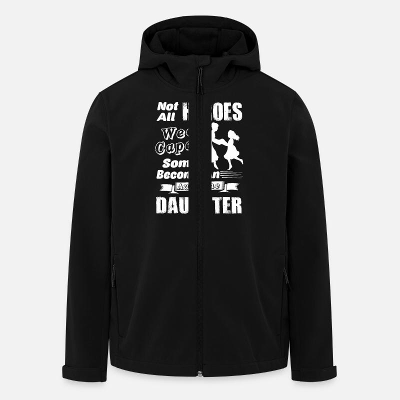 Become An Awesome Daughter - Men’s Recycled Softshell Jacket by Stanley/Stella - black