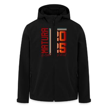 Matura 2024 Cadeau de fin d’études Matura Matura - Veste softshell homme en polyester recyclé Stanley/Stella - noir - Devant - AI Model Male 185 light (185cm)