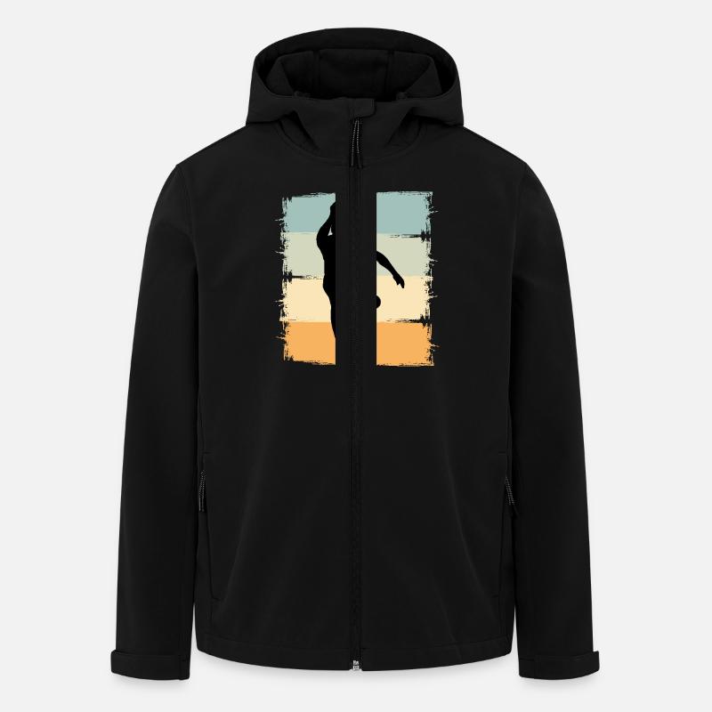 Boule Boccia Boule player - Men’s Recycled Softshell Jacket by Stanley/Stella - black