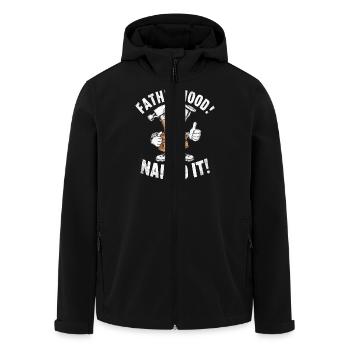 Best Dad Father´s Day Husband Men Daddy Father Man - Men’s Recycled Softshell Jacket by Stanley/Stella - black - Front - AI Model Male 185 light (185cm)