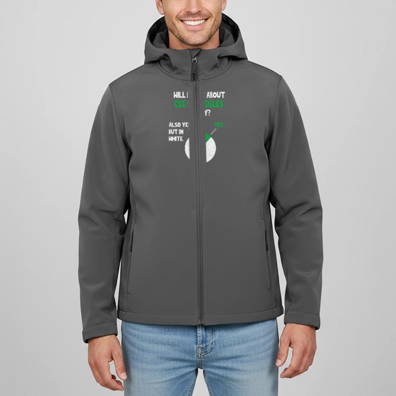 Coder Web Developer Programmer Will I talk about F Recycelte Männer Softshell-Jacke Discoverer von Stanley/Stella