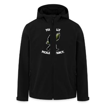 Du pickt mir wirklich etwas ein. Dill-Bigfoot-Sasquatch - Recycelte Männer Softshell-Jacke von Stanley/Stella - Schwarz - Vorne - AI Model Male 185 light (185cm)