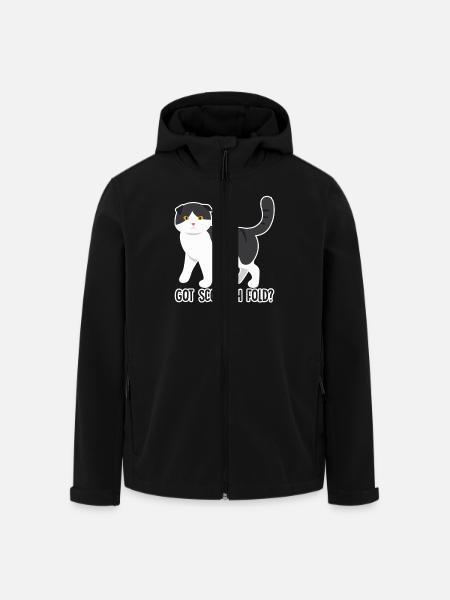 Got Scottish Fold Cat - Men’s Recycled Softshell Jacket by Stanley/Stella - black