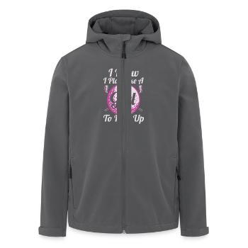 I Know I Play Like A Girl Try To Keep Up Golf Golf - Recycelte Männer Softshell-Jacke von Stanley/Stella - Anthrazit - Vorne - AI Model Male 185 light (185cm)