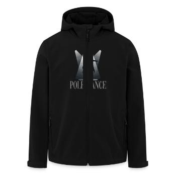 Pole Dance Pole Tänzerin Stangentanz - Recycelte Männer Softshell-Jacke von Stanley/Stella - Schwarz - Vorne - AI Model Male 185 light (185cm)