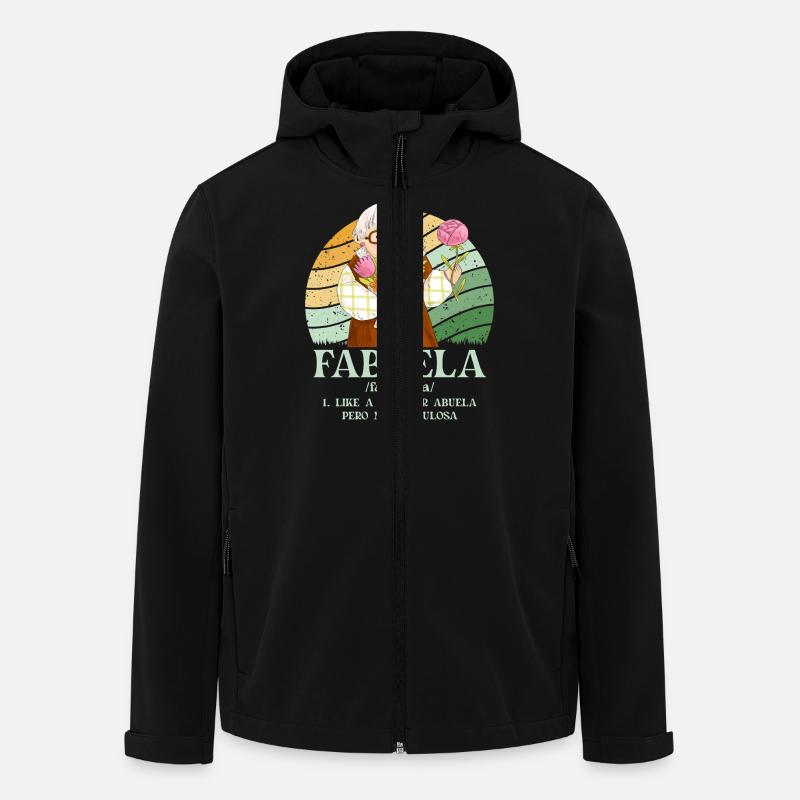 Fabuela - Veste softshell homme en polyester recyclé Stanley/Stella - noir