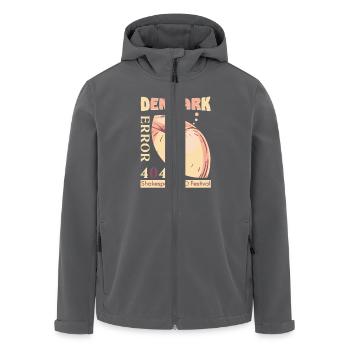 Denmark Shakespeare xxo Festival funny quote - Men’s Recycled Softshell Jacket by Stanley/Stella - anthracite - Front - AI Model Male 185 light (185cm)