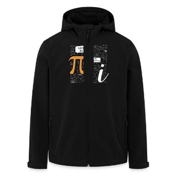 Être réel ou être rationnel - Veste softshell homme en polyester recyclé Stanley/Stella - noir - Devant - AI Model Male 185 light (185cm)