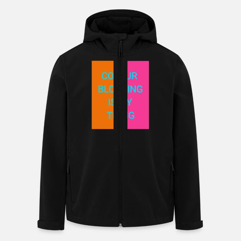 Mélange de couleurs - Veste softshell homme en polyester recyclé Stanley/Stella - noir