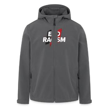 Anti-Rassismus Gleichberechtigung & Vielfalt - Recycelte Männer Softshell-Jacke von Stanley/Stella - Anthrazit - Vorne - AI Model Male 185 light (185cm)