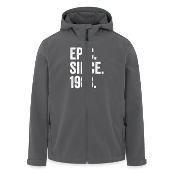Epic Since 1988 Geburtsjahr Geburtstag - Recycelte Männer Softshell-Jacke von Stanley/Stella - Anthrazit - Vorne - AI Model Male 185 light (185cm)