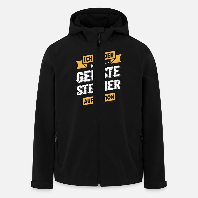 Krankenschwester Krankenpfleger - Recycelte Männer Softshell-Jacke von Stanley/Stella - Schwarz