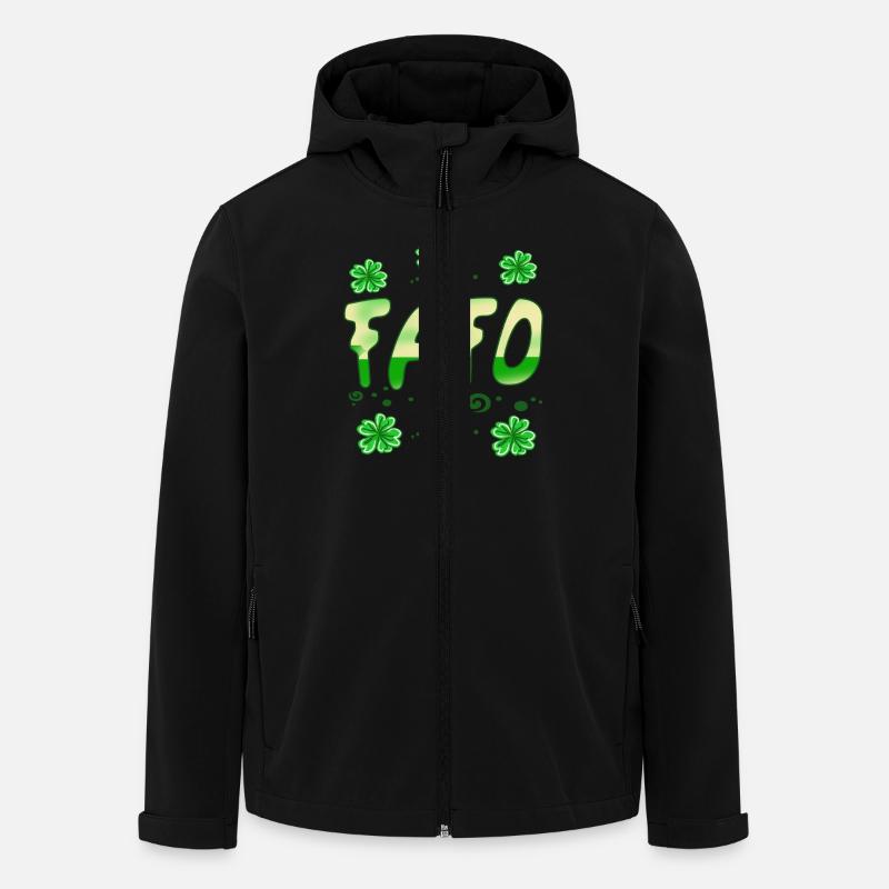 Fafo st patrick's day - Men’s Recycled Softshell Jacket by Stanley/Stella - black