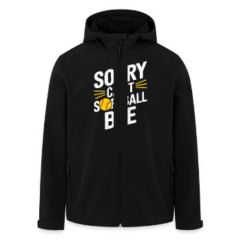 Softball Softballspieler Lustige Softball Geschenk - Recycelte Männer Softshell-Jacke von Stanley/Stella - Schwarz - Vorne - AI Model Male 185 light (185cm)