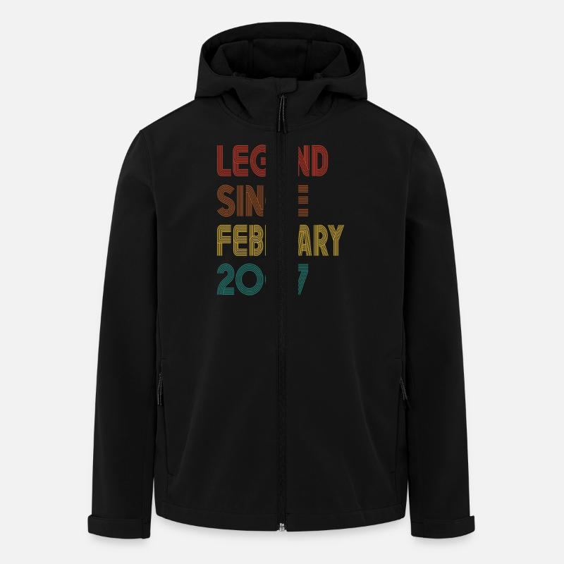 28Plan de travail 1 - Veste softshell homme en polyester recyclé Stanley/Stella - noir