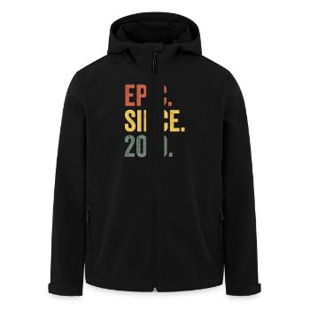 Epic Depuis 2010 Année de naissance Anniversaire - Veste softshell homme en polyester recyclé Stanley/Stella - noir - Devant - AI Model Male 185 light (185cm)