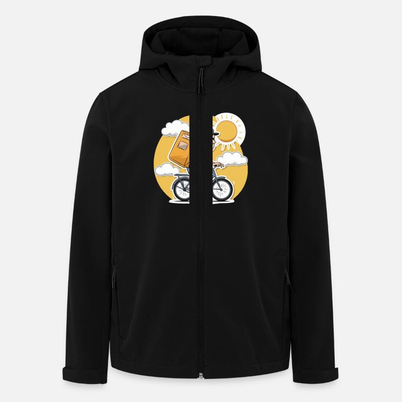 YOUR MAIL CARRIER - Men’s Recycled Softshell Jacket by Stanley/Stella - black