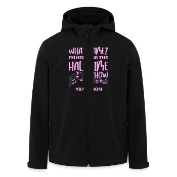 What Game I'm Here For The Halftime Show Marching - Recycelte Männer Softshell-Jacke von Stanley/Stella - Schwarz - Vorne - AI Model Male 185 light (185cm)