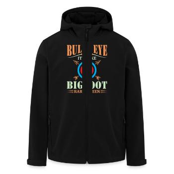 Bogenschießen Bogenschütze - Recycelte Männer Softshell-Jacke von Stanley/Stella - Schwarz - Vorne - AI Model Male 185 light (185cm)