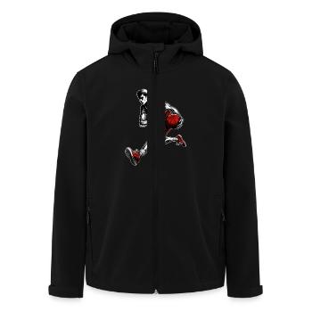 Basketball Basketball Players - Men’s Recycled Softshell Jacket by Stanley/Stella - black - Front - AI Model Male 185 light (185cm)