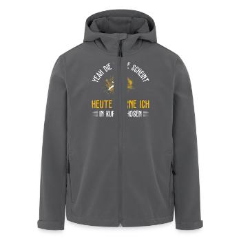 Turnen Mädchen Gymnastik Turnanzug Turnerin - Recycelte Männer Softshell-Jacke von Stanley/Stella - Anthrazit - Vorne - AI Model Male 185 light (185cm)
