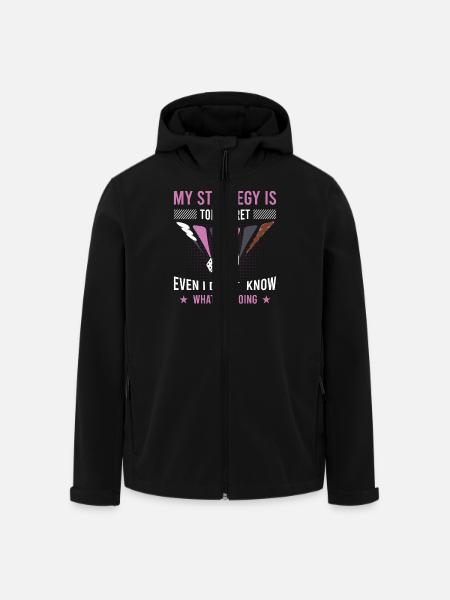 Backgammon Spiel - Recycelte Männer Softshell-Jacke von Stanley/Stella - Schwarz