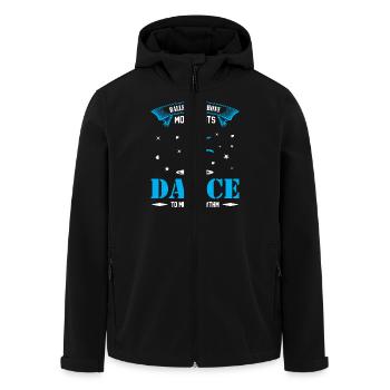 Ballerina Ballett mädchen - Recycelte Männer Softshell-Jacke von Stanley/Stella - Schwarz - Vorne - AI Model Male 185 light (185cm)