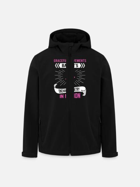 Ballerina Ballett mädchen - Recycelte Männer Softshell-Jacke von Stanley/Stella - Schwarz