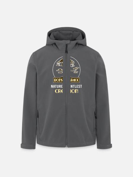Bonsai Tree - Recycelte Männer Softshell-Jacke von Stanley/Stella - Schwarz