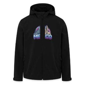 Bâtiment mexicain pour les amoureux du mexicain - Veste softshell homme en polyester recyclé Stanley/Stella - noir - Devant - AI Model Male 185 light (185cm)
