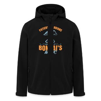 Bonsai Tree - Recycelte Männer Softshell-Jacke von Stanley/Stella - Schwarz - Vorne - AI Model Male 185 light (185cm)