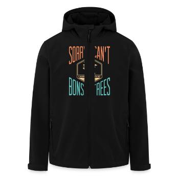 Bonsai Tree - Recycelte Männer Softshell-Jacke von Stanley/Stella - Schwarz - Vorne - AI Model Male 185 light (185cm)