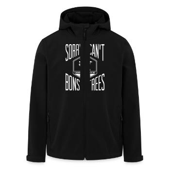 Bonsai Tree - Recycelte Männer Softshell-Jacke von Stanley/Stella - Schwarz - Vorne - AI Model Male 185 light (185cm)