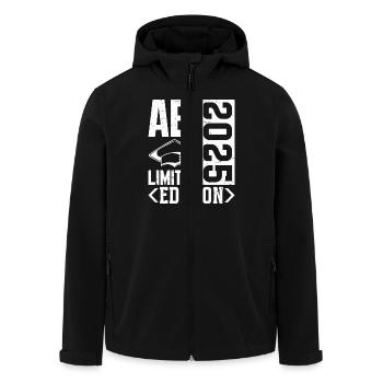 ABI 2025 LIMITED EDITION Abitur Geschafft - Recycelte Männer Softshell-Jacke von Stanley/Stella - Schwarz - Vorne - AI Model Male 185 light (185cm)