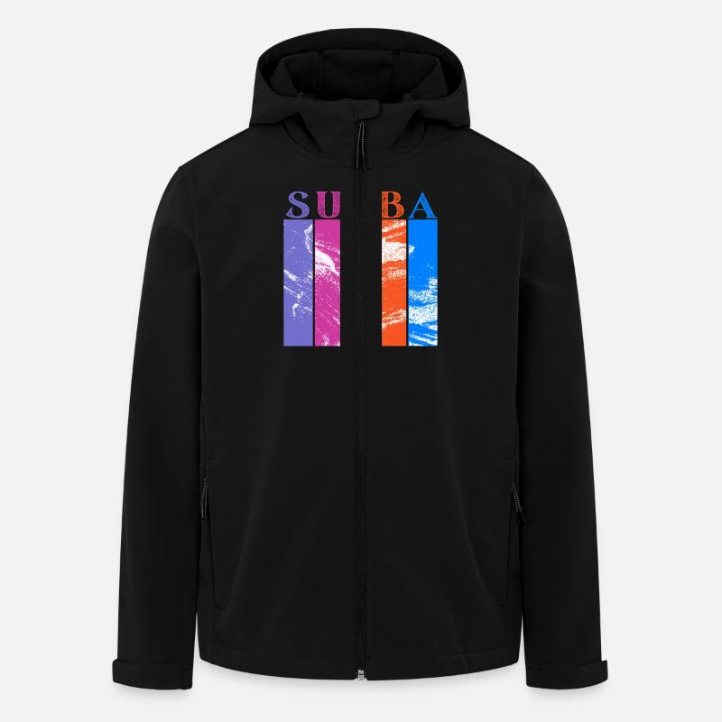 Sumba Indonesia - Men’s Recycled Softshell Jacket by Stanley/Stella - black