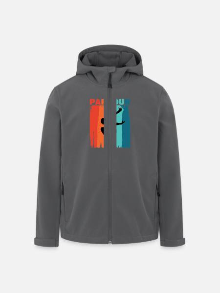 Parkour - Men’s Recycled Softshell Jacket by Stanley/Stella - black