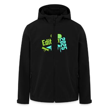 ABI 2025 LIMITED EDITION Abitur Geschafft - Recycelte Männer Softshell-Jacke von Stanley/Stella - Schwarz - Vorne - AI Model Male 185 light (185cm)