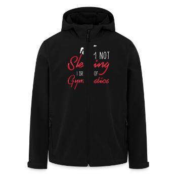 Gymnastik Training Fitness Gym - Recycelte Männer Softshell-Jacke von Stanley/Stella - Schwarz - Vorne - AI Model Male 185 light (185cm)